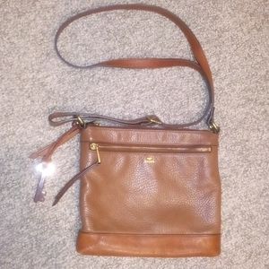 Fossil Leather Cross Body